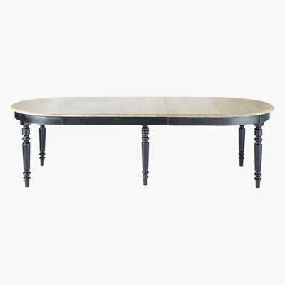 Maisons du Monde Round Extendible 6-14 Seater Dining Table W125-325 Valencay