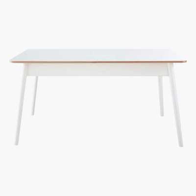 Maisons du Monde Extendible 8/10-Seater Dining Table W150/220 Artic