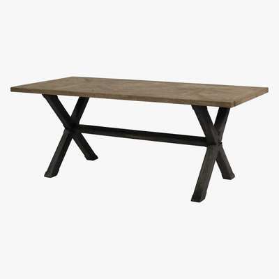 Maisons du Monde Mango wood dining table W 200cm Ellis