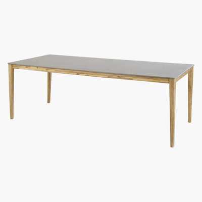 Maisons du Monde 8-10 Seater Cement Garden Table W220