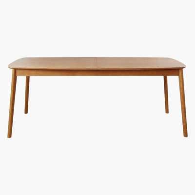 Maisons du Monde Oak Extendible 8-12 Seater Dining Table W 200-300 cm Portobello