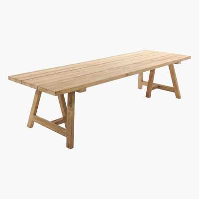 Maisons du Monde 12-14-seater Recycled Teakholz garden table L300 Tecka