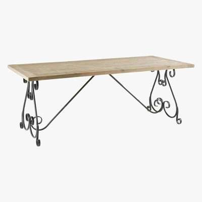 Maisons du Monde FIDENZA - Recycled Pine 4-6 Seater Dining Table