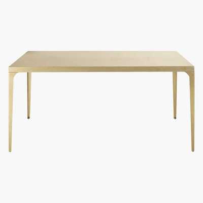 Maisons du Monde Brass Metal 6/8-Seater Dining Table W160 Rockefeller