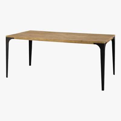 Maisons du Monde Solid mango wood dining table L180 Metropolis