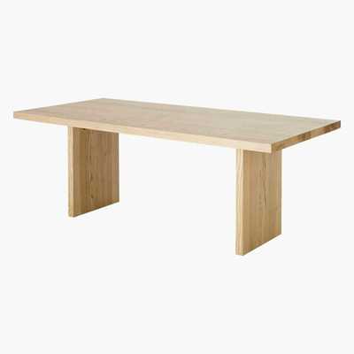 Maisons du Monde Solid Ash 6-8 Seater Dining Table W200 Eole
