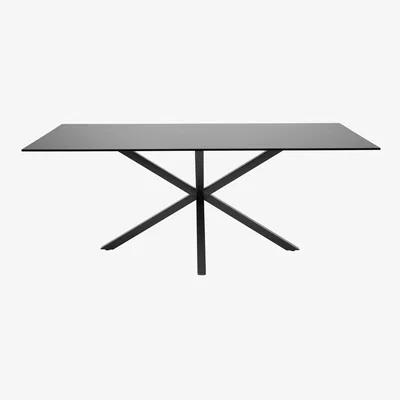 My Furniture Aster Black Dining Table