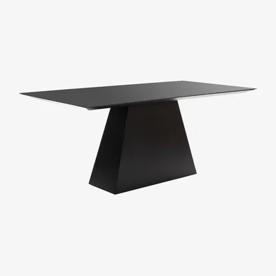 My Furniture Loretta Black Dining Table