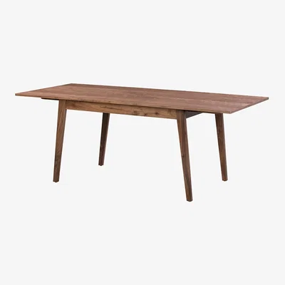 My Furniture Capri Walnut Extending Dining Table 