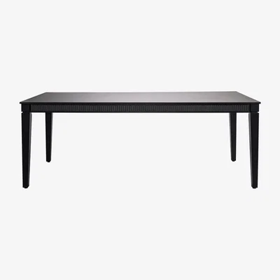 My Furniture Heidi Black Dining Table