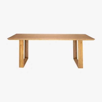 My Furniture Rocco Oak Dining Table