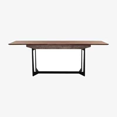 My Furniture Finley Walnut Extending Dining Table