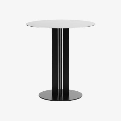 Made in Design Scala Round table - / Ø 70 cm - Steel by Normann Copenhagen Grey/Silver/Metal
