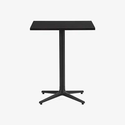 Made in Design Allez 4L INDOOR Square table - / 60 x 60 cm - Oak by Normann Copenhagen Black