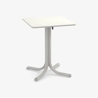 Made in Design System Foldable table - / 60 x 60 cm by Emu White