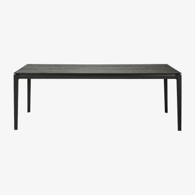 Made in Design Bok Rectangular table - / Solid oak 220 x 95 cm - 8 people by Ethnicraft Black