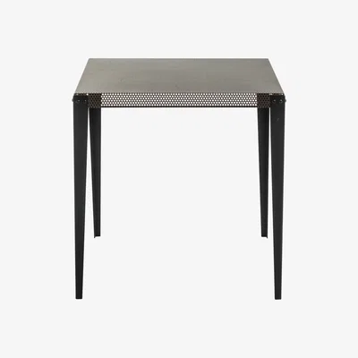 Made in Design Nizza Square table - 100 x 100 cm by Diesel with Moroso Black/Copper