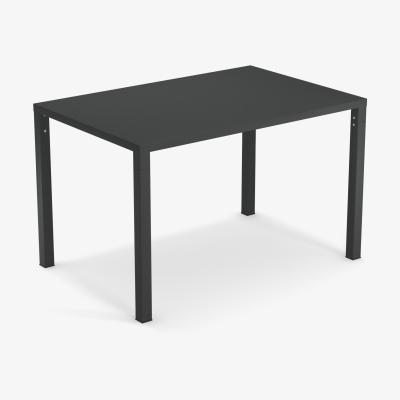 Made in Design Nova Rectangular table - / Metal - 120 x 80 cm by Emu Grey/Metal