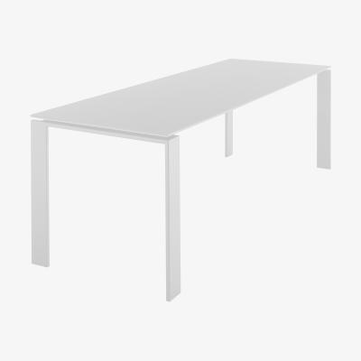 Made in Design Four Rectangular table - White - L 190 cm by Kartell White