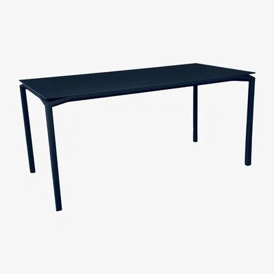 Made in Design Calvi INDOOR Rectangular table composite material / 126 x 63 cm - Tray FENIX® - 2/4 people - Fermob