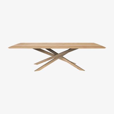 Made in Design Mikado Rectangular table - / Solid oak - 280 x 110 cm / 10 people by Ethnicraft Natural wood
