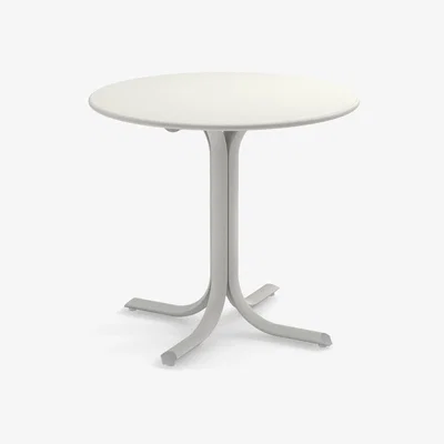 Made in Design System Round table - / Ø 80 cm by Emu White