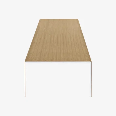 Made in Design Thin-K Extending table - / Oak - L 150 to 230 cm by Kristalia White/Natural wood