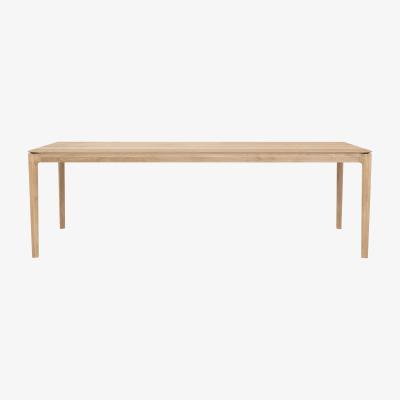Made in Design Bok Rectangular table - / Solid oak 240 x 100 cm  / 10 people by Ethnicraft Natural wood