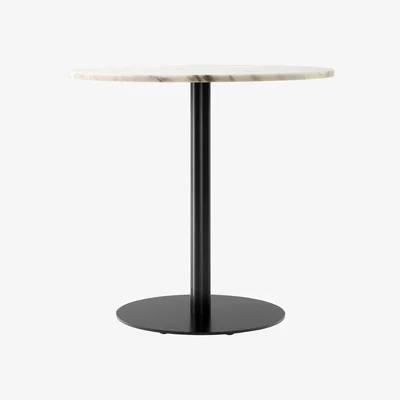 Made in Design Harbour Round table - / Ø 80 cm - Marble by Menu White