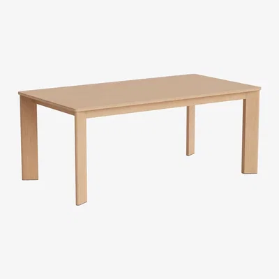 Made in Design Chisel 630 Extending table natural wood / L 180/280 cm x 95 cm - Hay