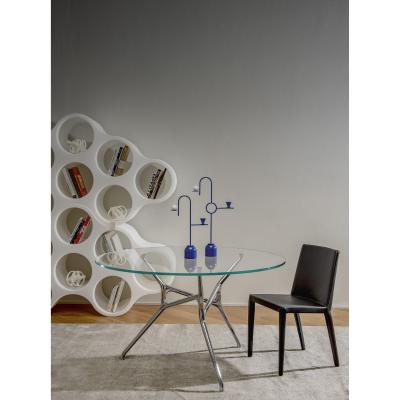 Made in Design Branch Round table - / Jakob Wagner, 2012 - Ø 130 cm - Glass by Cappellini Transparent