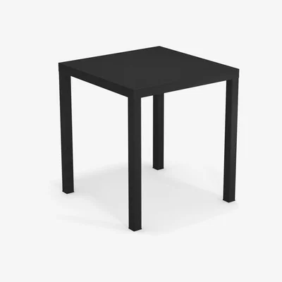 Made in Design Nova Square table - / Metal - 70 x 70 cm by Emu Black
