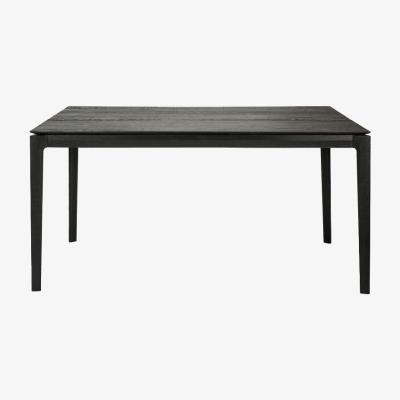 Made in Design Bok Rectangular table - / Solid oak 140 x 80 cm - 6 people by Ethnicraft Black