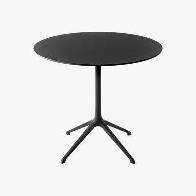 Made in Design Elephant Foldable table - Ø 90 cm by Kristalia Black