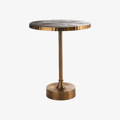 Made in Design Mace Round table - / Ø 61 x H 76 cm by Pols Potten Gold/Metal