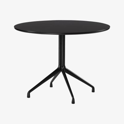 Made in Design About a Table Round table - Ø 100 cm by Hay Black