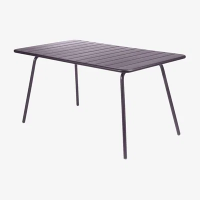 Made in Design Luxembourg Rectangular table - L 143 cm by Fermob Purple