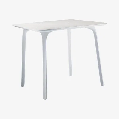 Made in Design First Square table - Square - Indoor use & l'extérieur by Magis White