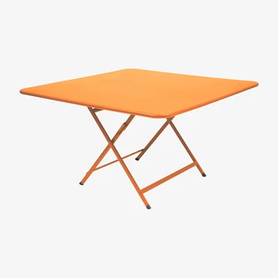 Made in Design Caractère Foldable table by Fermob Orange
