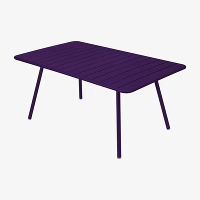 Made in Design Luxembourg Rectangular table - 165 x 100 cm by Fermob Purple