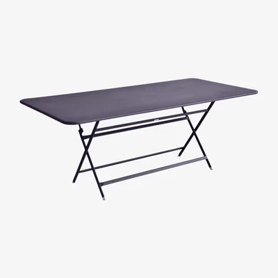 Made in Design Caractère Foldable table - 90 x 190 cm by Fermob Purple