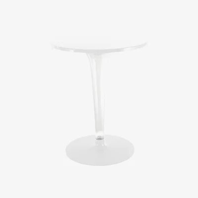 Made in Design TopTop - Dr. YES Round table - Round table top Ø 70 cm by Kartell White