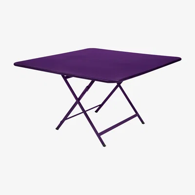 Made in Design Caractère Foldable table by Fermob Purple