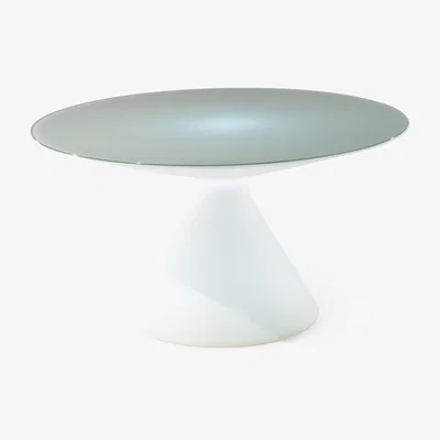 Made in Design Ed Luminous table by Slide White