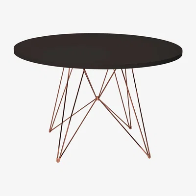 Made in Design XZ3 Round table - Round - Ø 120 cm by Magis Black