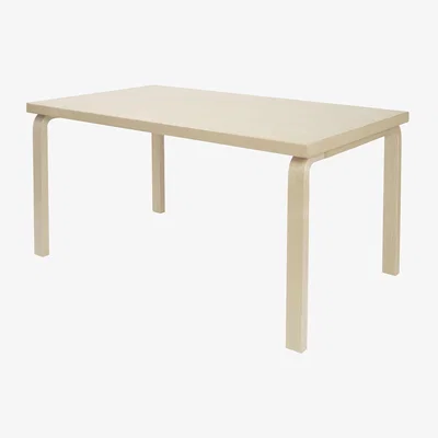 Made in Design Rectangular table Aalto 82A wood / 150 x 85 cm - Alvar Aalto, 1933 - ARTEK