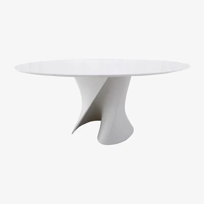 Made in Design S Oval table - Oval 150 x 210 cm by MDF Italia White