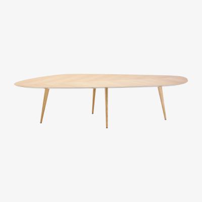 Made in Design Tweed Oval table - 300 x 100 cm / 10 persons by Zanotta Natural wood