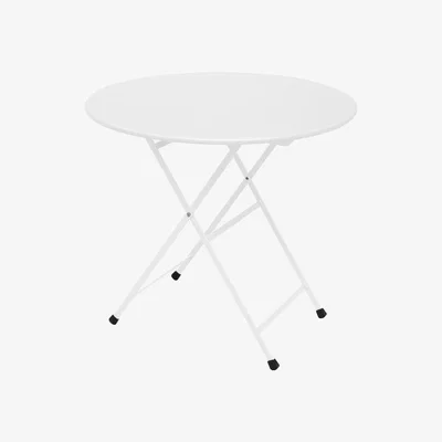 Made in Design Arc en Ciel Foldable table - Ø 80 cm - Foldable by Emu White
