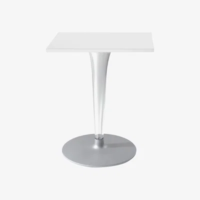 Made in Design Top Top - Contract outdoor Square table - Square table top by Kartell White